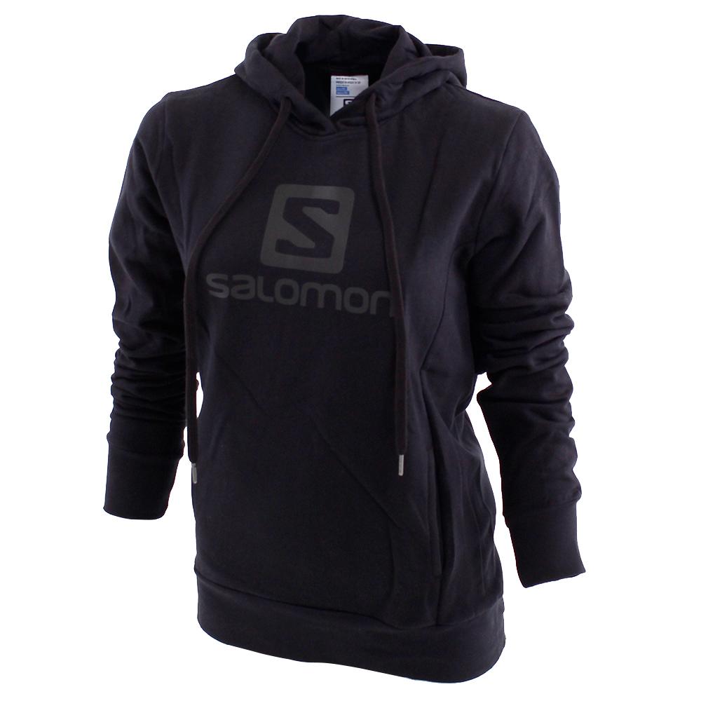 Salomon Singapore Womens Pullover - BE STILL W Black | 21597-XZSF